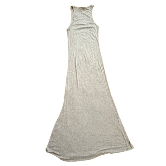 Everly Womens Racerback Ribbeds Maxi Dress-Gray-Size M-GUC - Picture 6 of 7